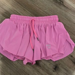 hot pink athletic shorts